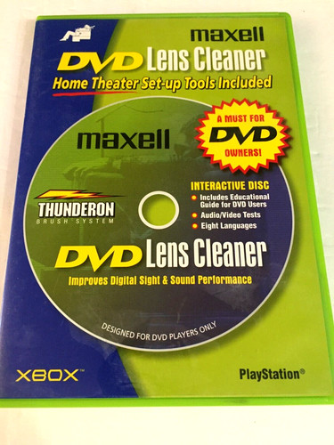 Maxell dvd lens cleaner - dvd,