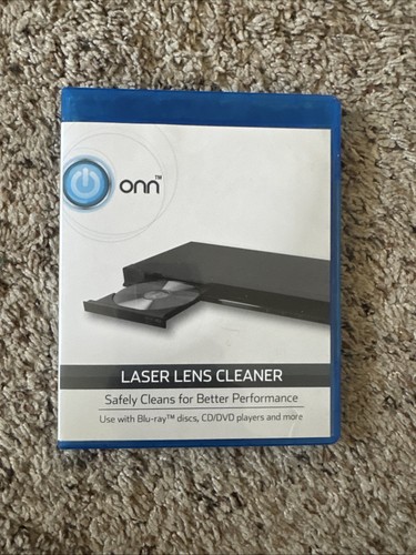 Onn laser lens cleaner blu - lens,